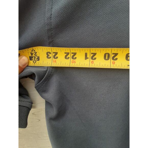 Stitches Athletic Gear New York Yankees Mens XL Short Sleeve Polo Shirt Blue - Picture 7 of 8